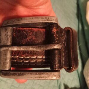 Mens Vintage Fossil Belt